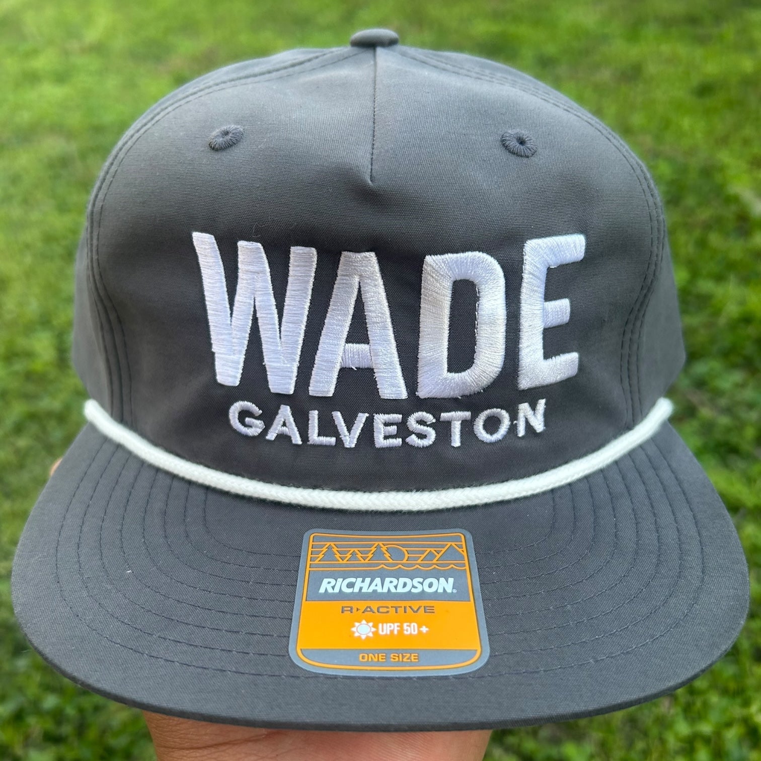 Wade Galveston Grey Rope Hat