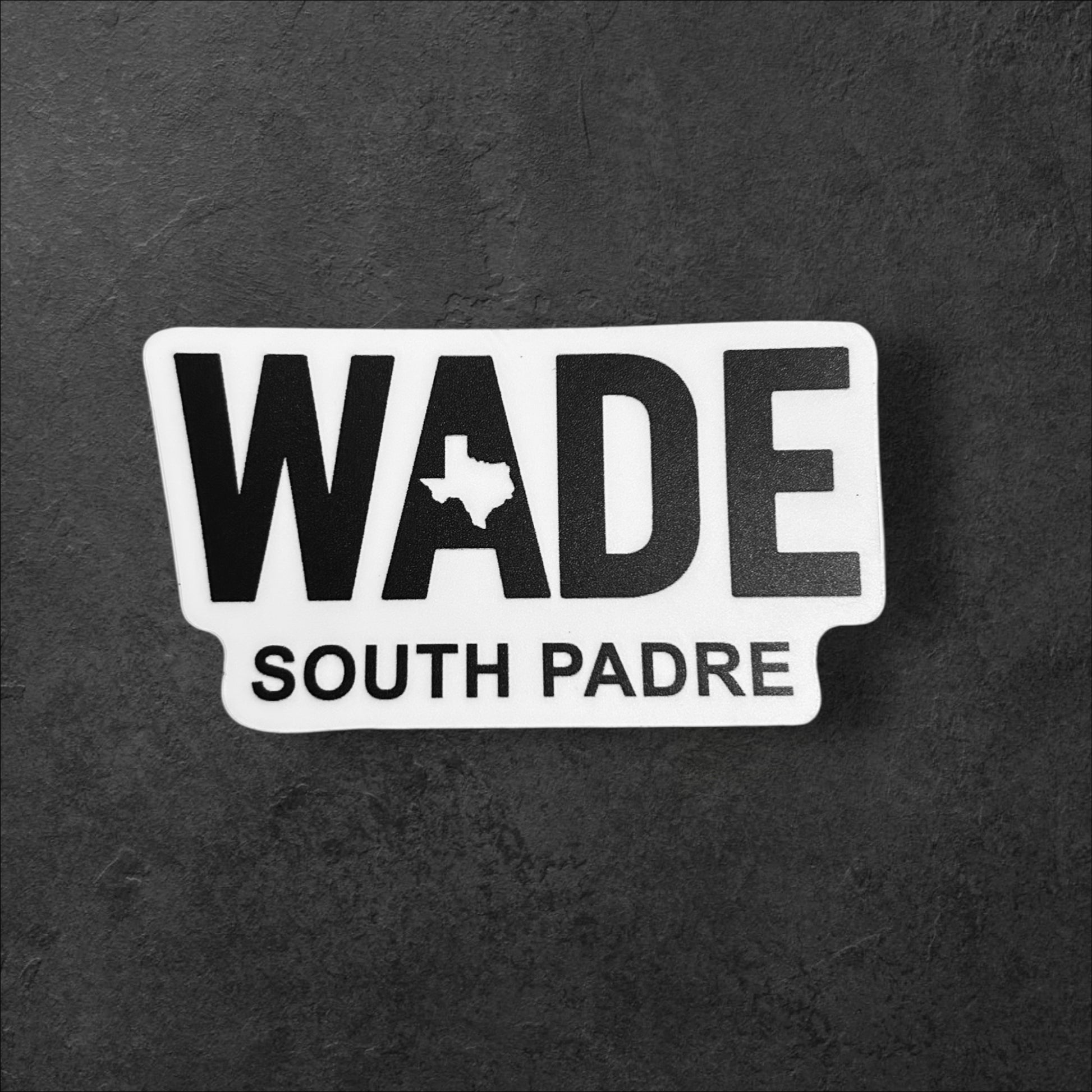 Wade South Padre Sticker