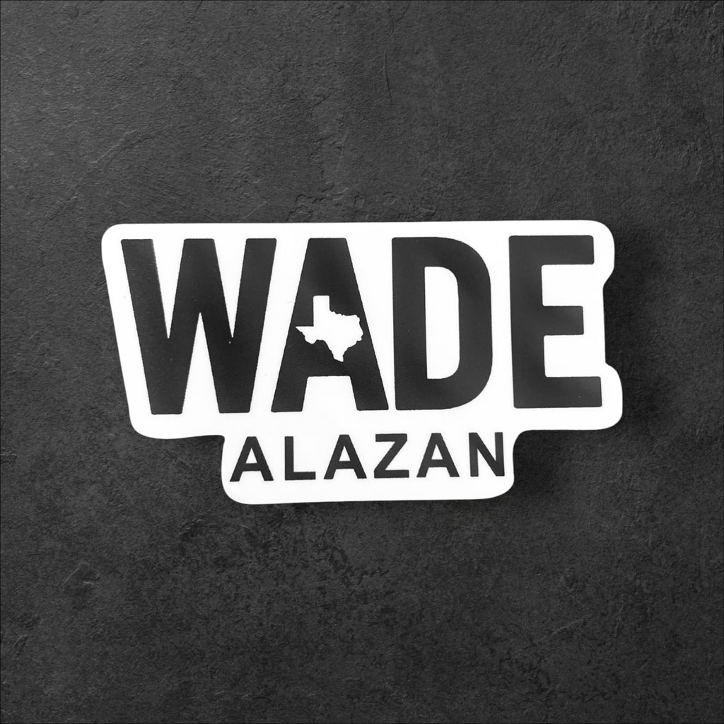 Wade Texas Bay System Stickers