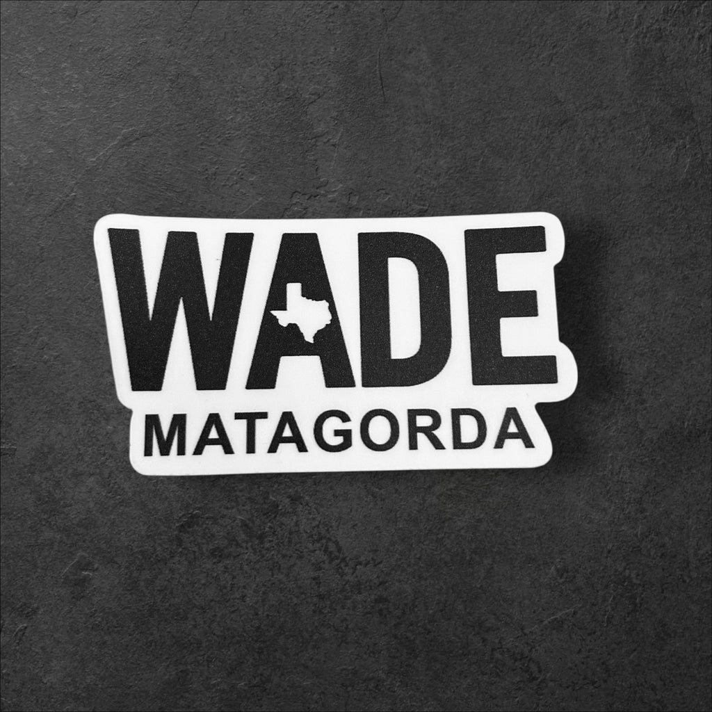 Wade Texas Bay System Stickers