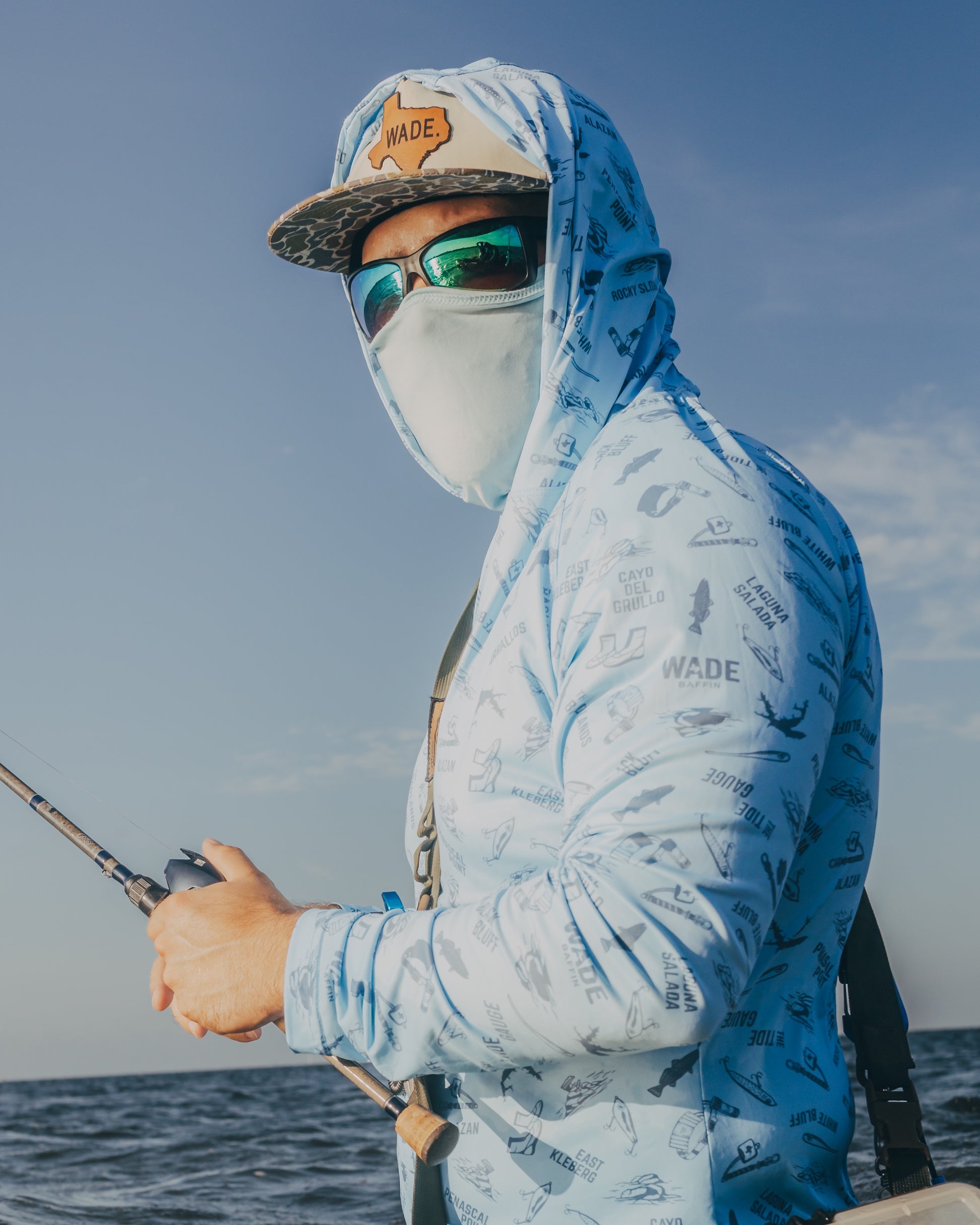 Wade Baffin Performance Shirt (Blue)