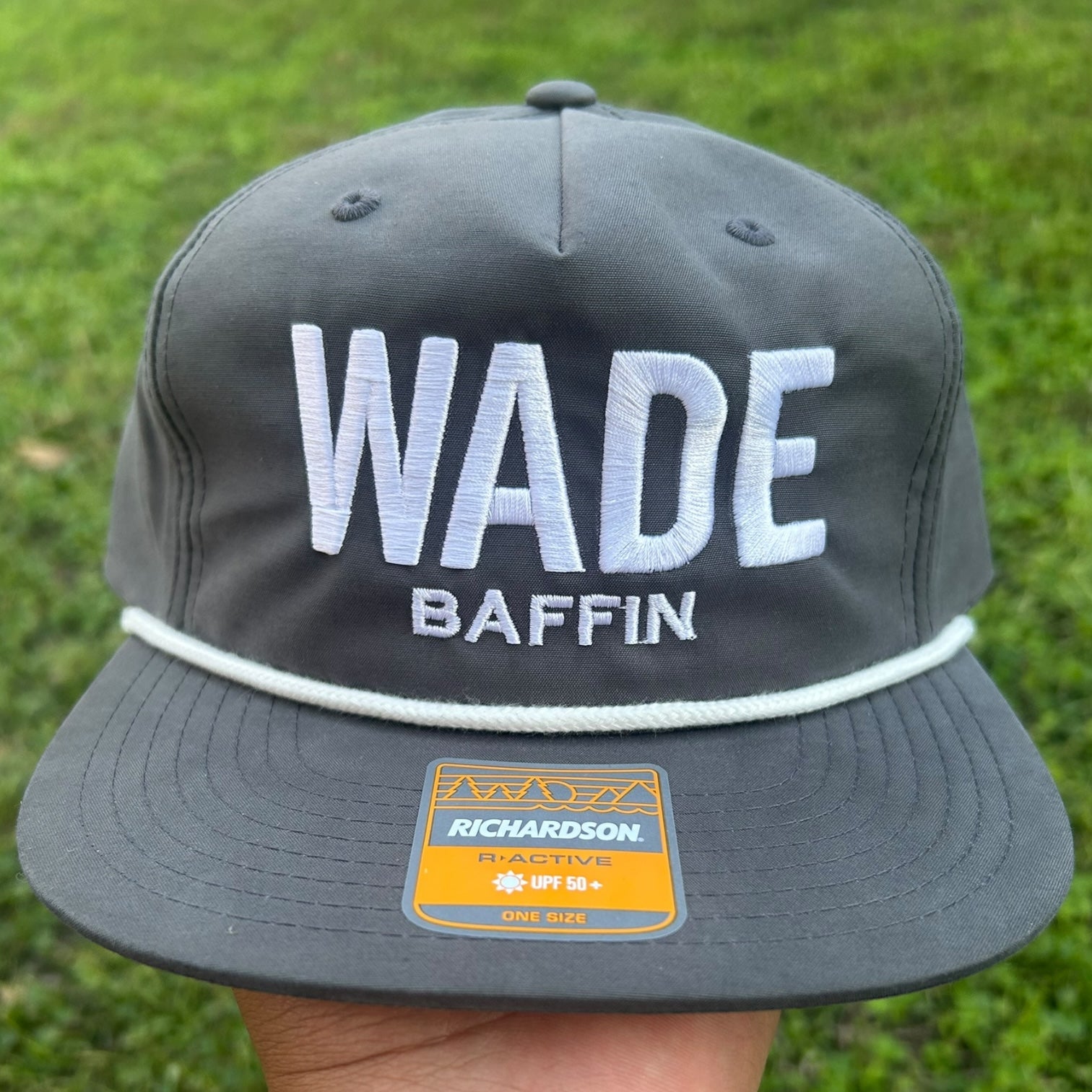 Wade Baffin Grey Rope Hat
