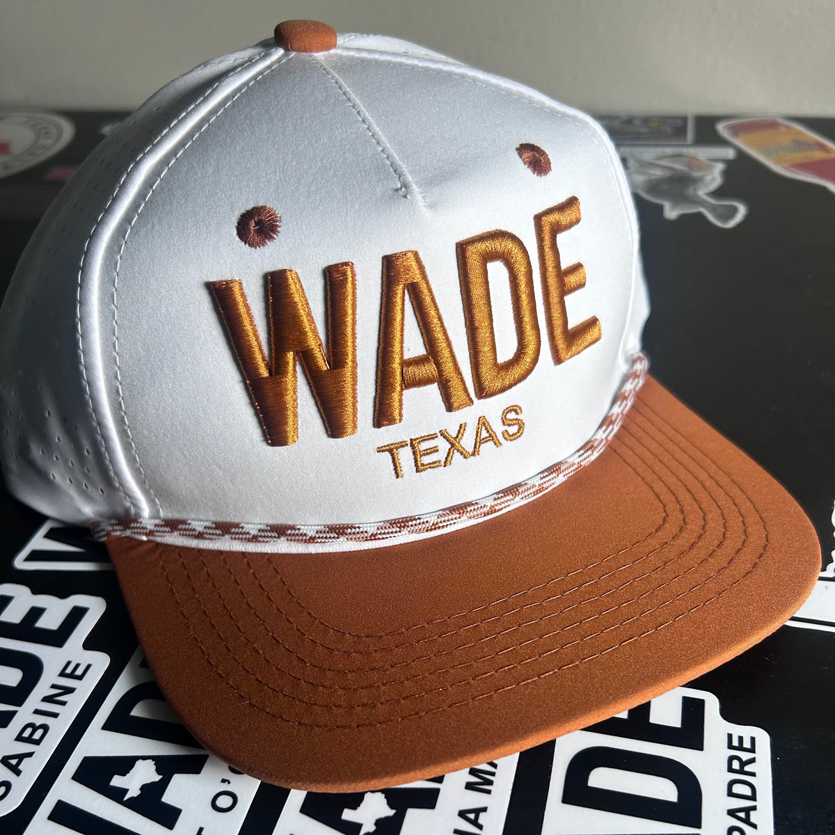 Wade Texas Burnt Orange Rope Hat