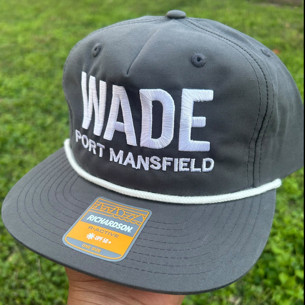 Wade Port Mansfield Grey Rope Hat