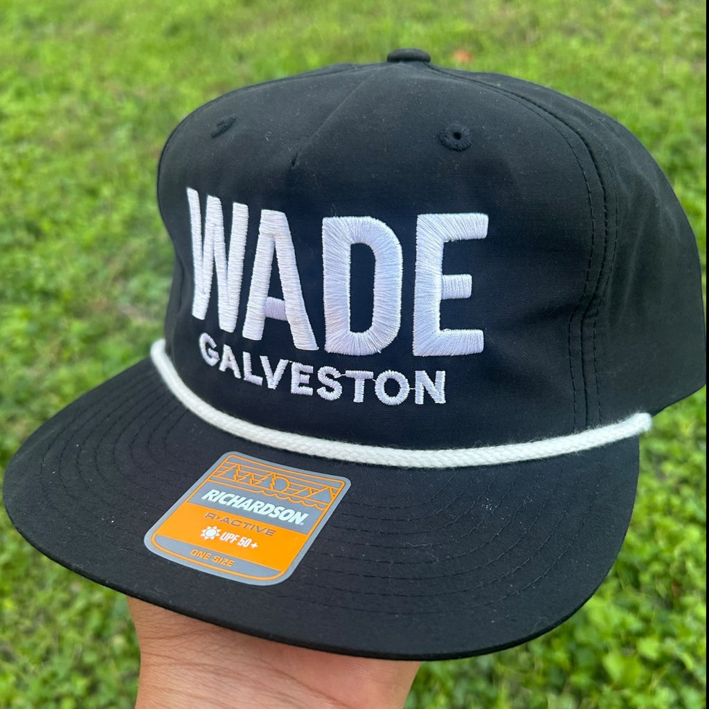 Wade Galveston Black Rope Hat
