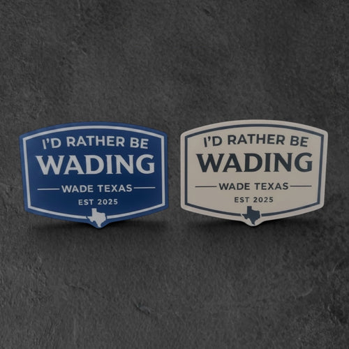 I’d Rather Be Wading Sticker Pack