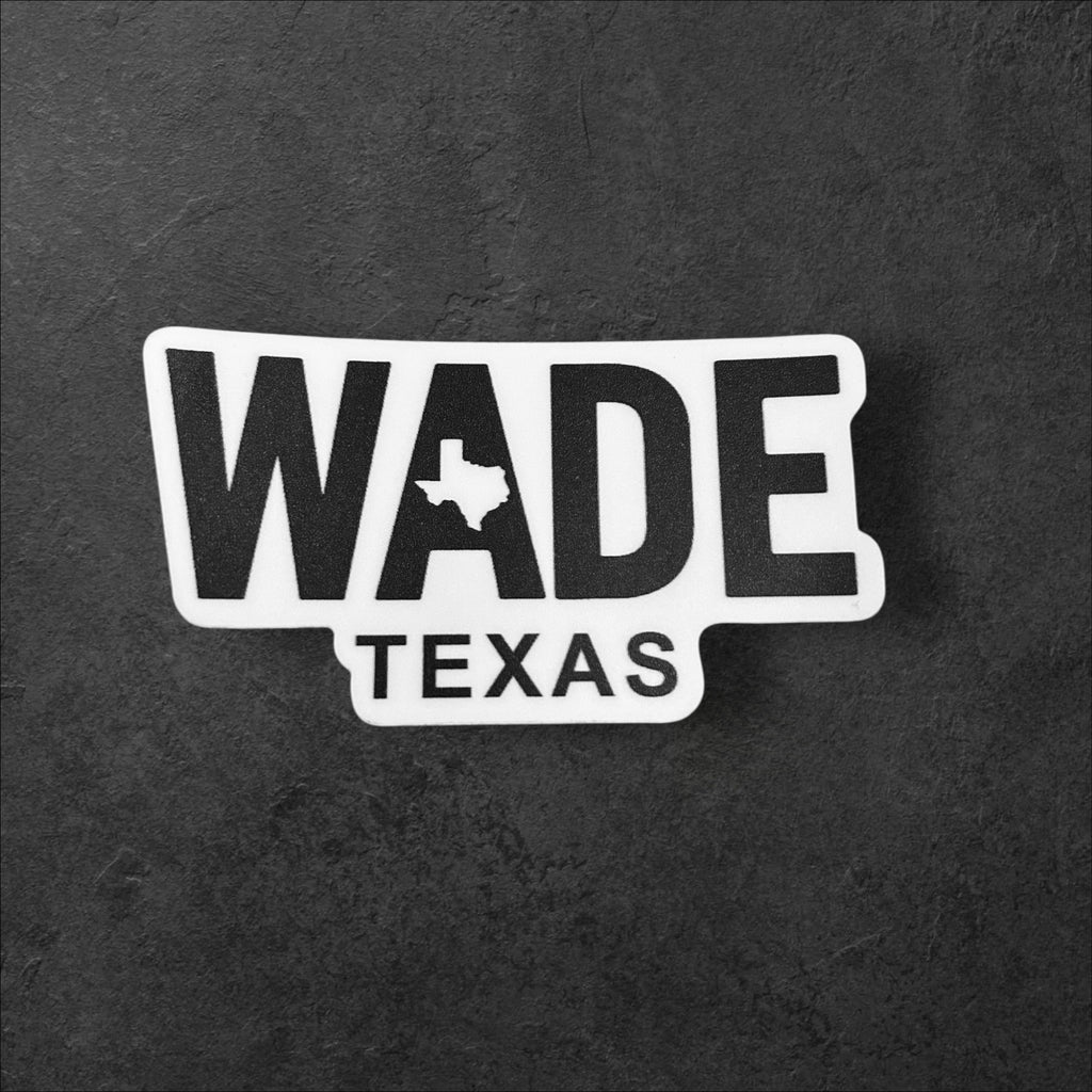 Wade Texas Bay System Stickers