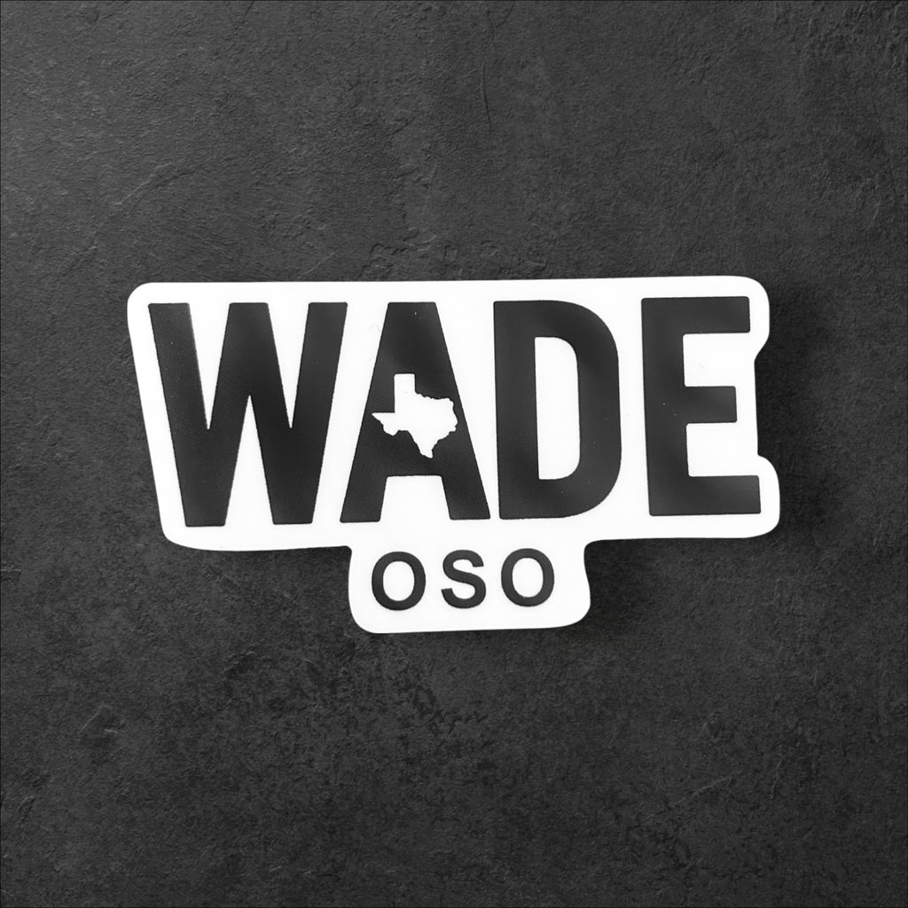 Wade Texas Bay System Stickers