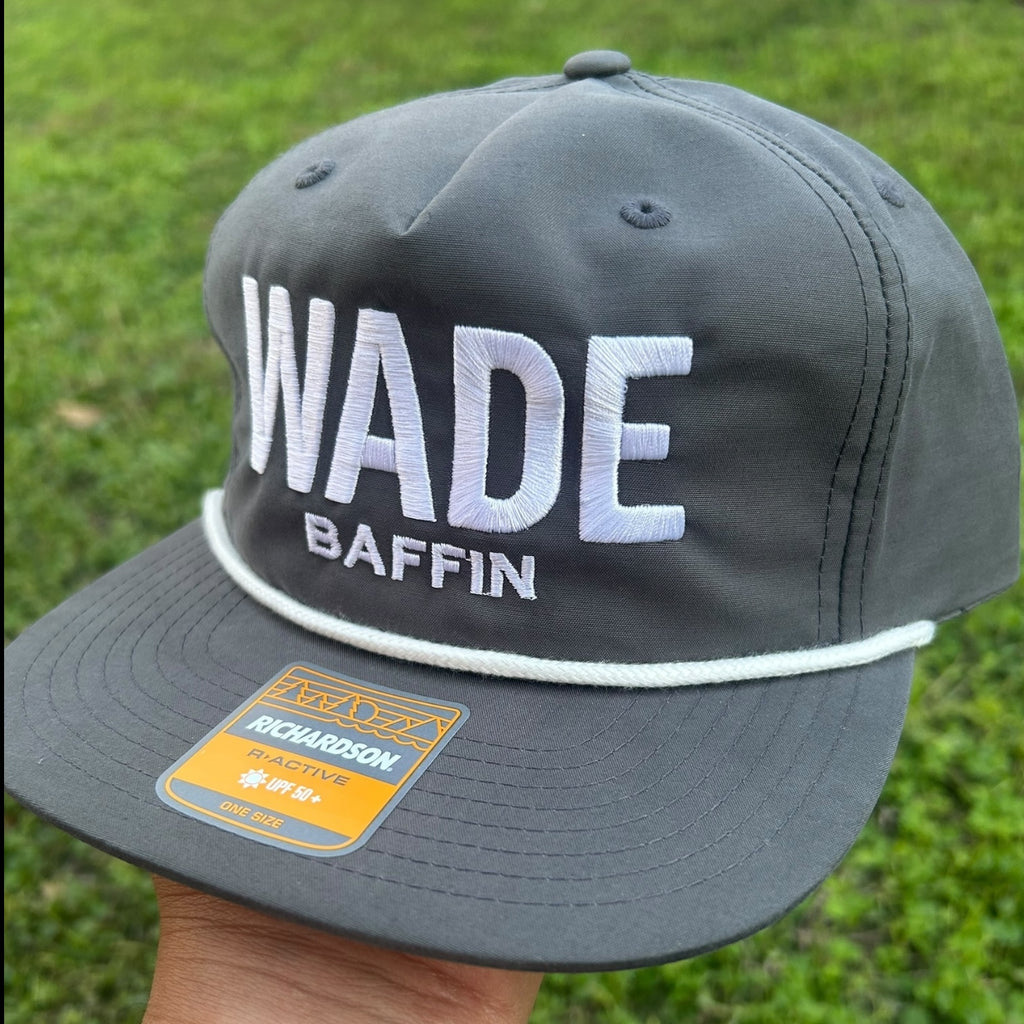 Wade Baffin Grey Rope Hat