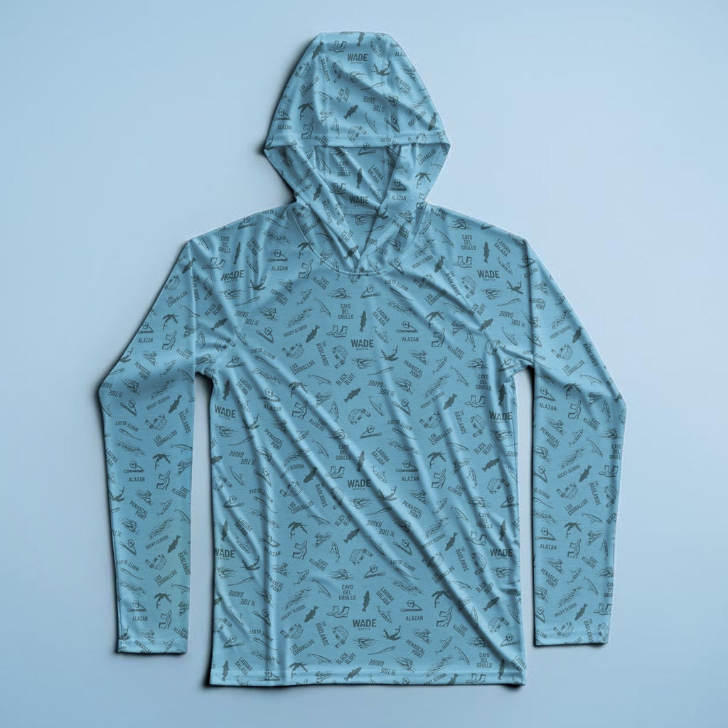 Wade Baffin Performance Shirt (Blue)