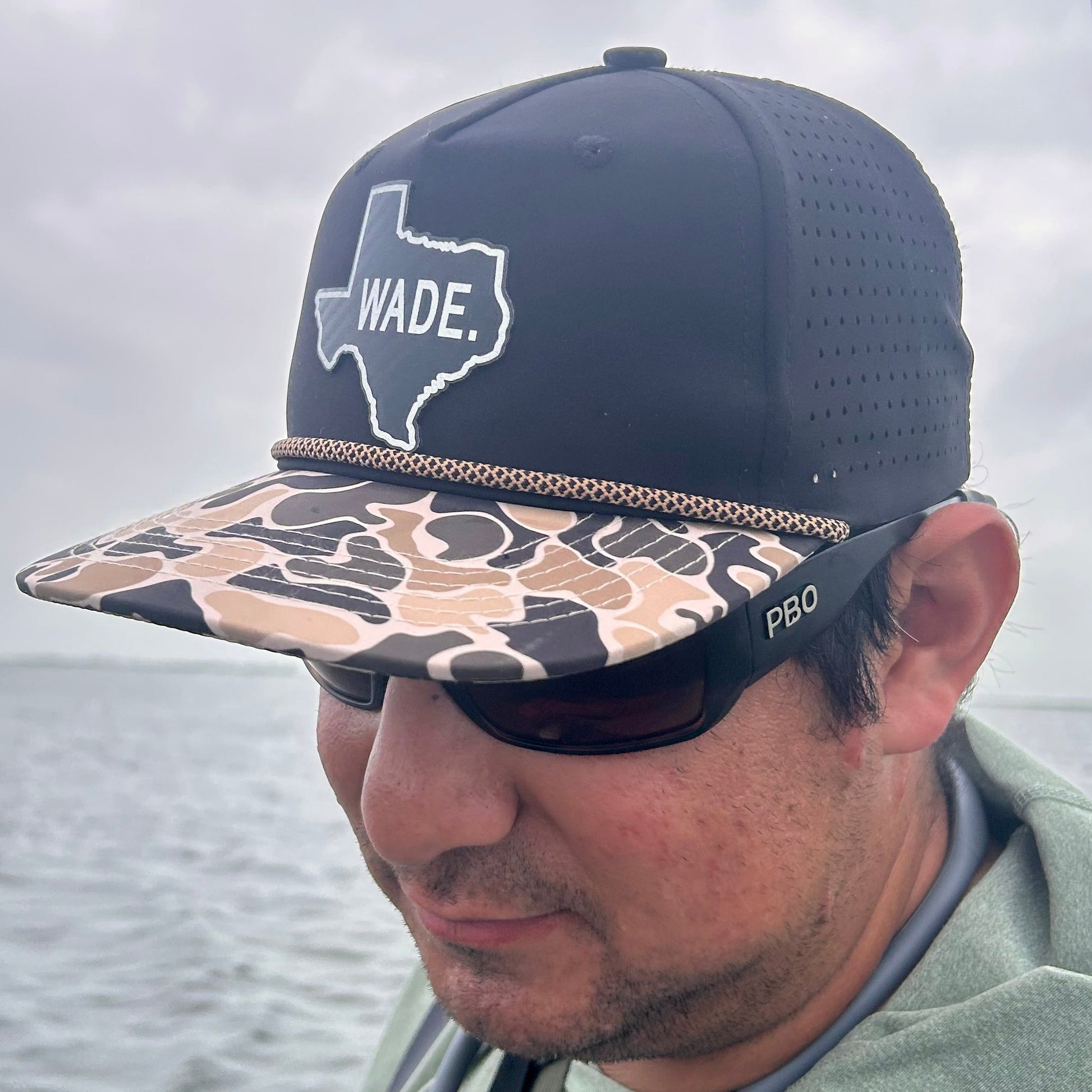 Wade Texas Camo Patch Hat