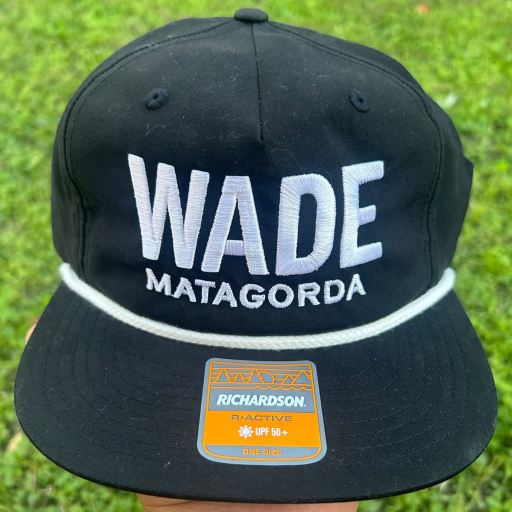 Wade Matagorda Black Rope Hat